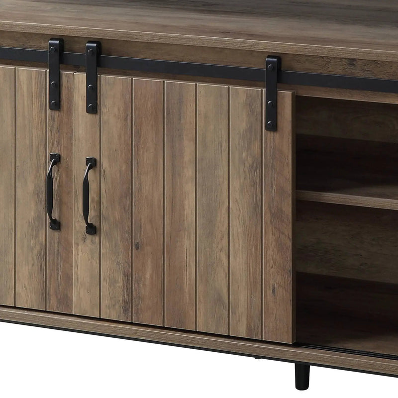 Rashawn - Rustic TV Stand - Oak by Unique Piece Furniture