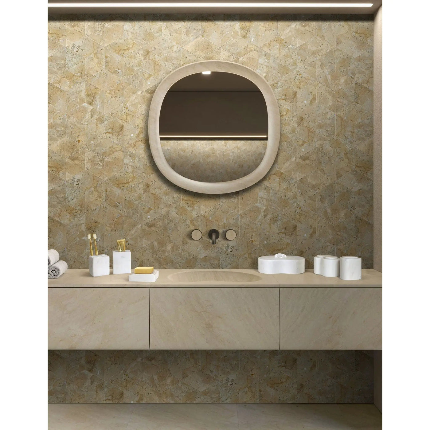 Elegant Bathroom Accessories Set by HouseOfZazla