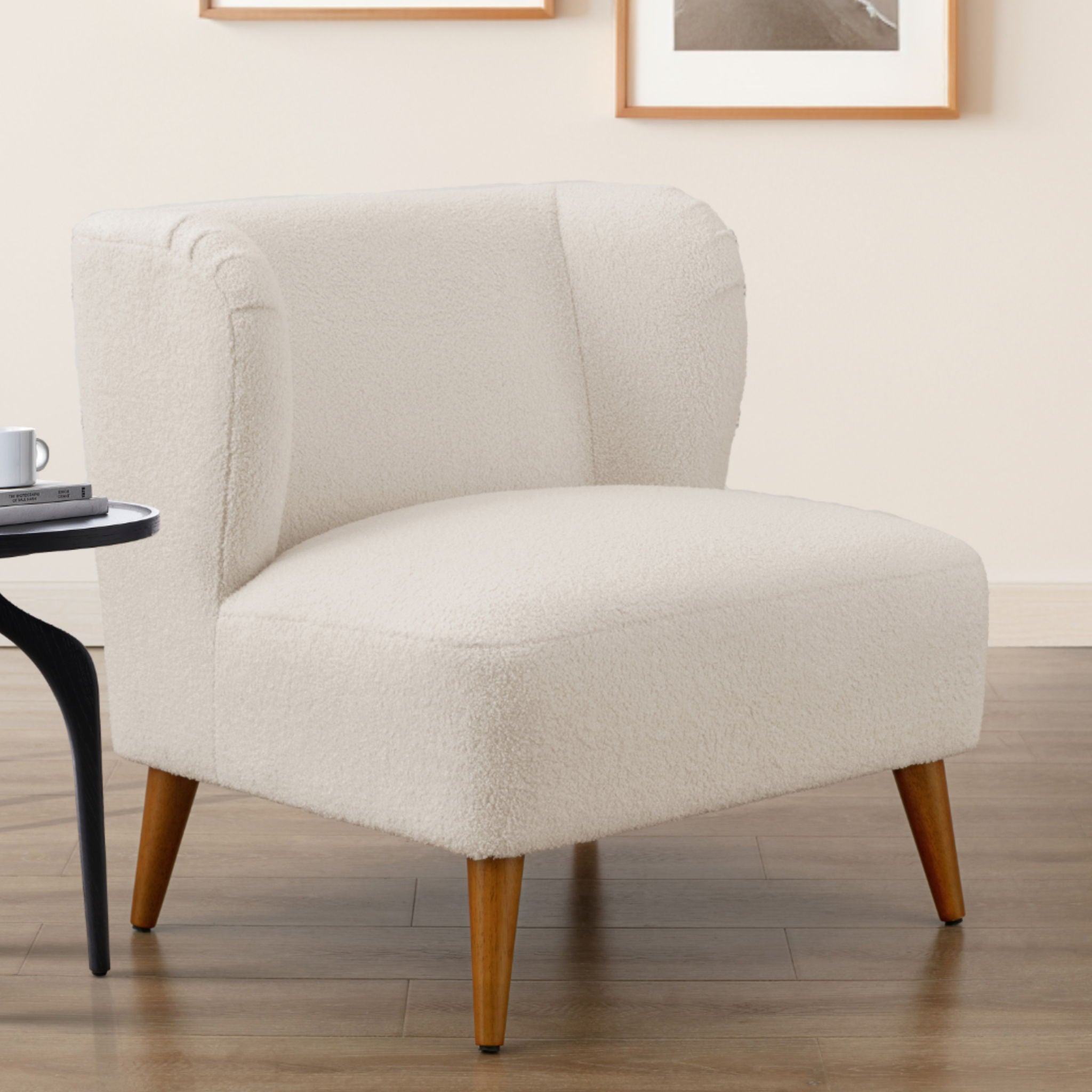 Veda - Accent Chair - White by HouseOfZazla