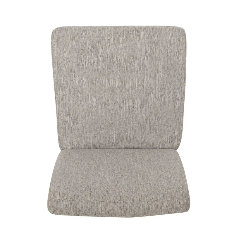 Contemporary Dining Chair with Upholstered Seating and Tapered Legs by HouseOfZazla