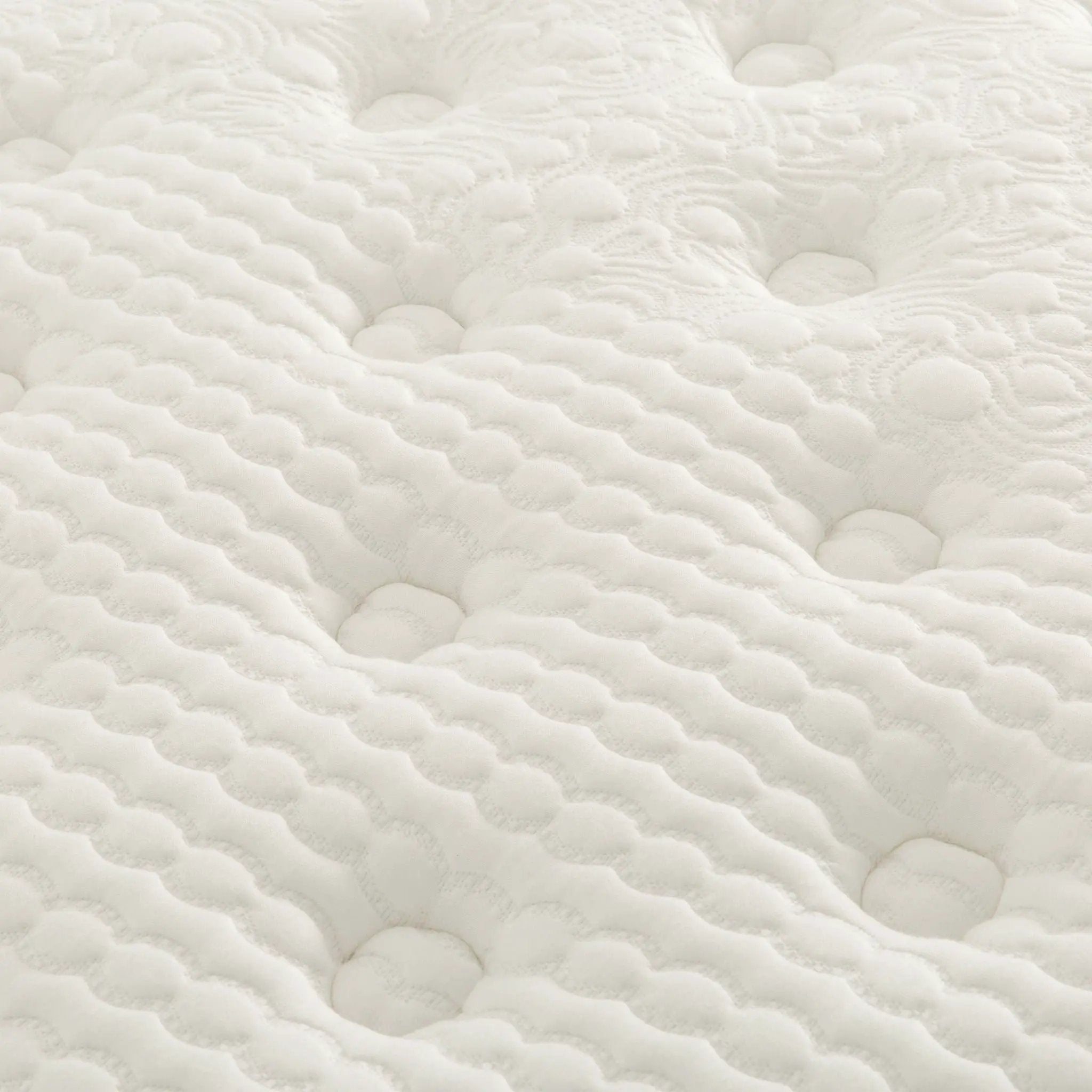 16" Premium Hybrid Mattress In A Box Plush Gel Memory Foam Top With Cooling Technology - Gray / White - Queen by HouseOfZazla