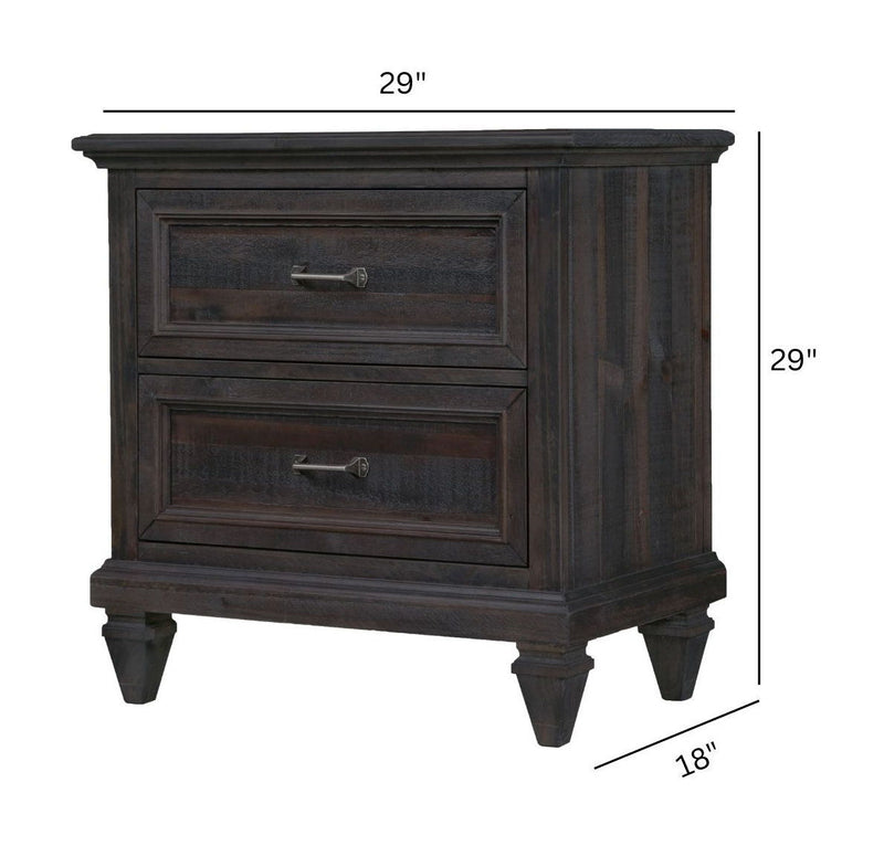 Calistoga - Nightstand - Weathered Charcoal, photo 7 of 7