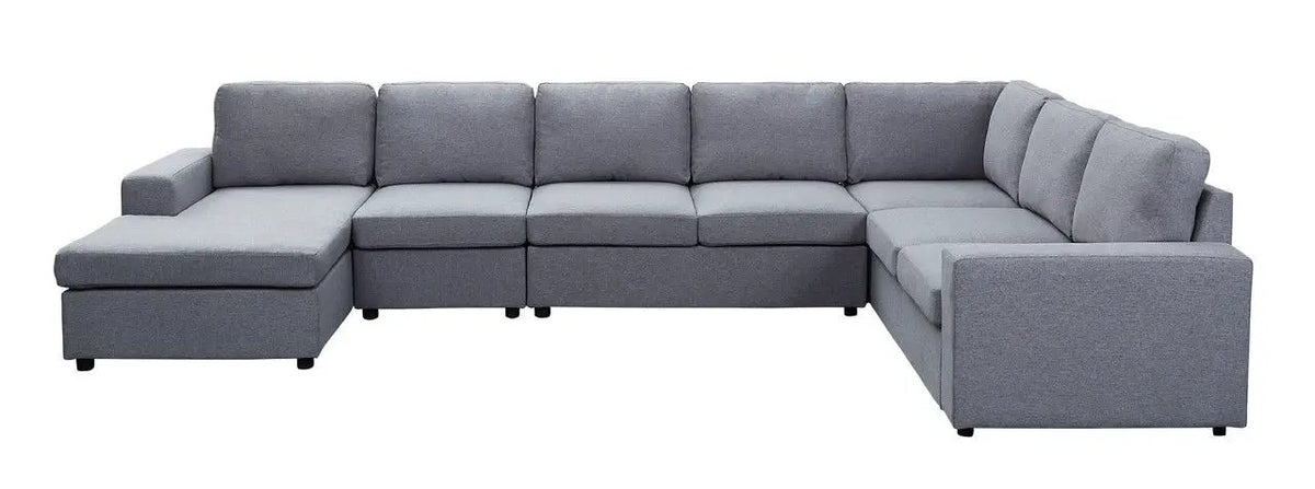 Tifton - 7 Seat Reversible Modular Sectional Sofa Chaise, photo 5 of 5