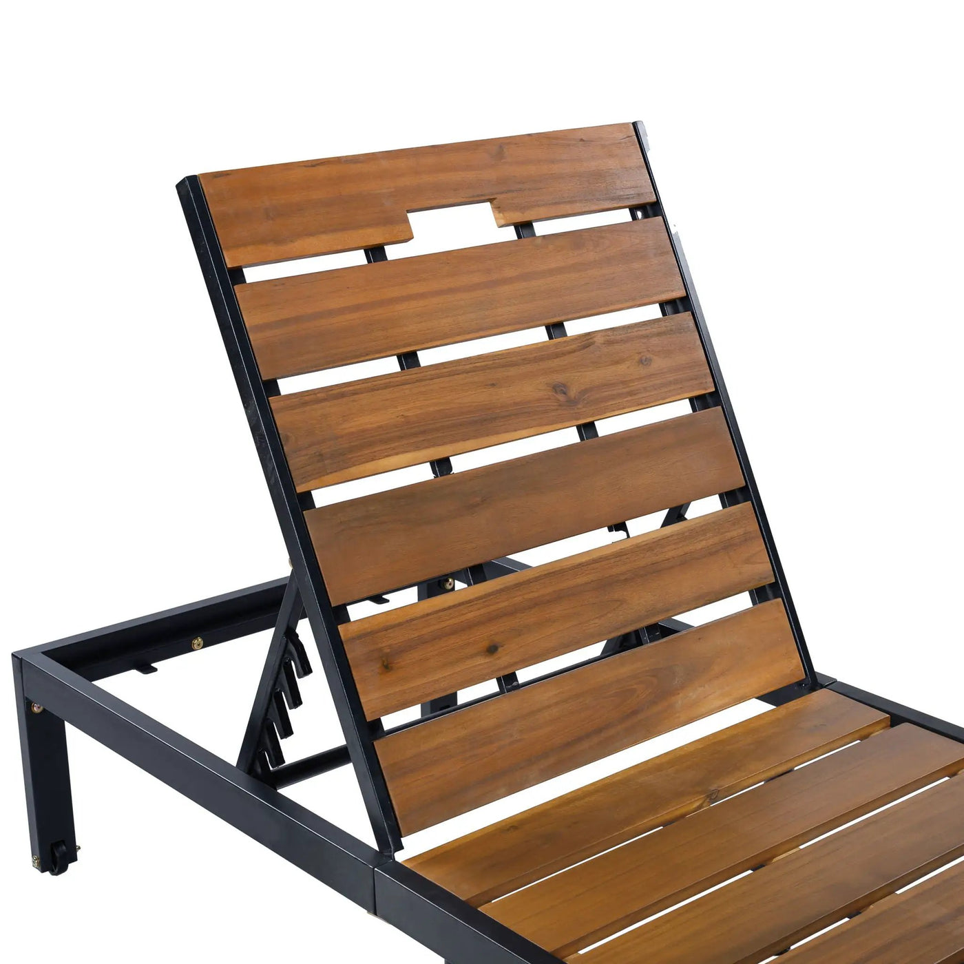 Outdoor Chaise With Adjustable Backrest by HouseOfZazla