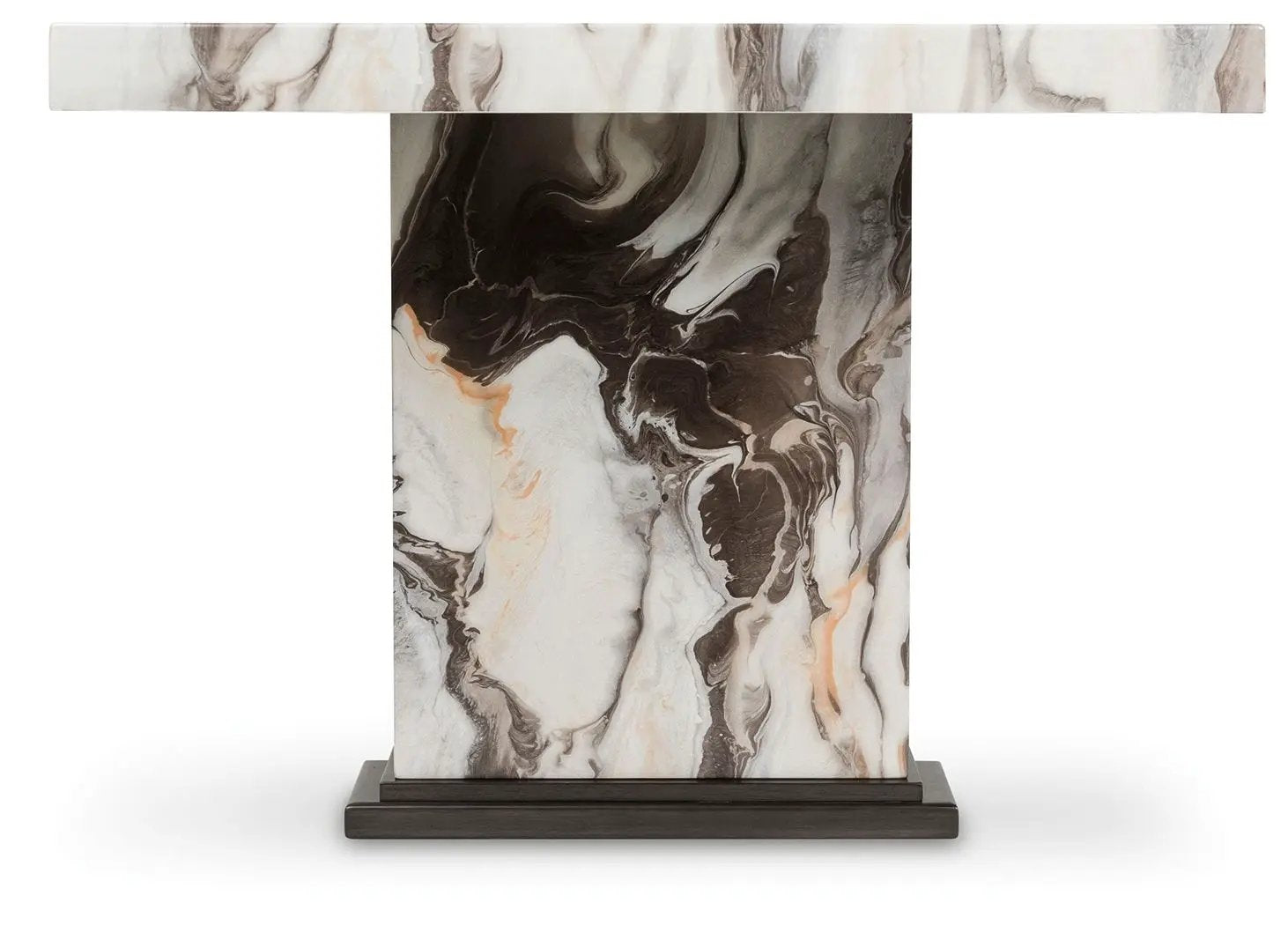 Jeshina - Dining Table - Dark Brown / Beige by Unique Piece Furniture