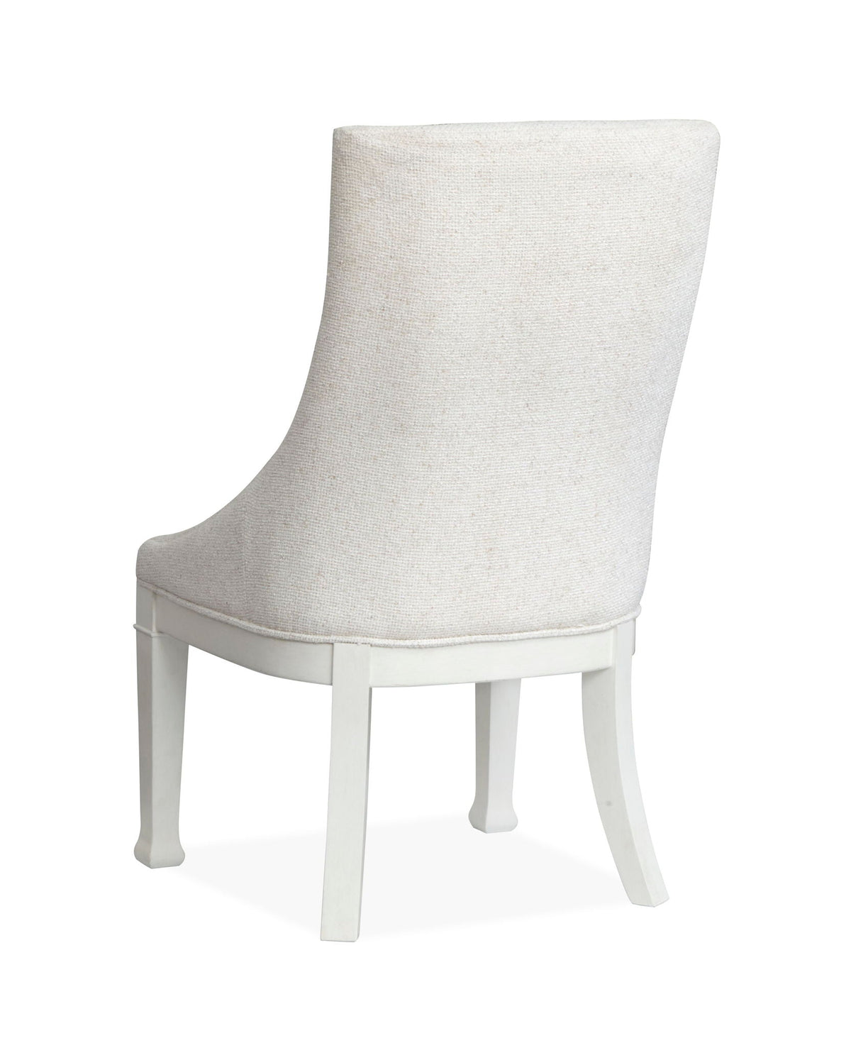 Kingston - Upholstered Host Chair (Set of 2) - Whisper White And Cerused Nutmeg, photo 7 of 7