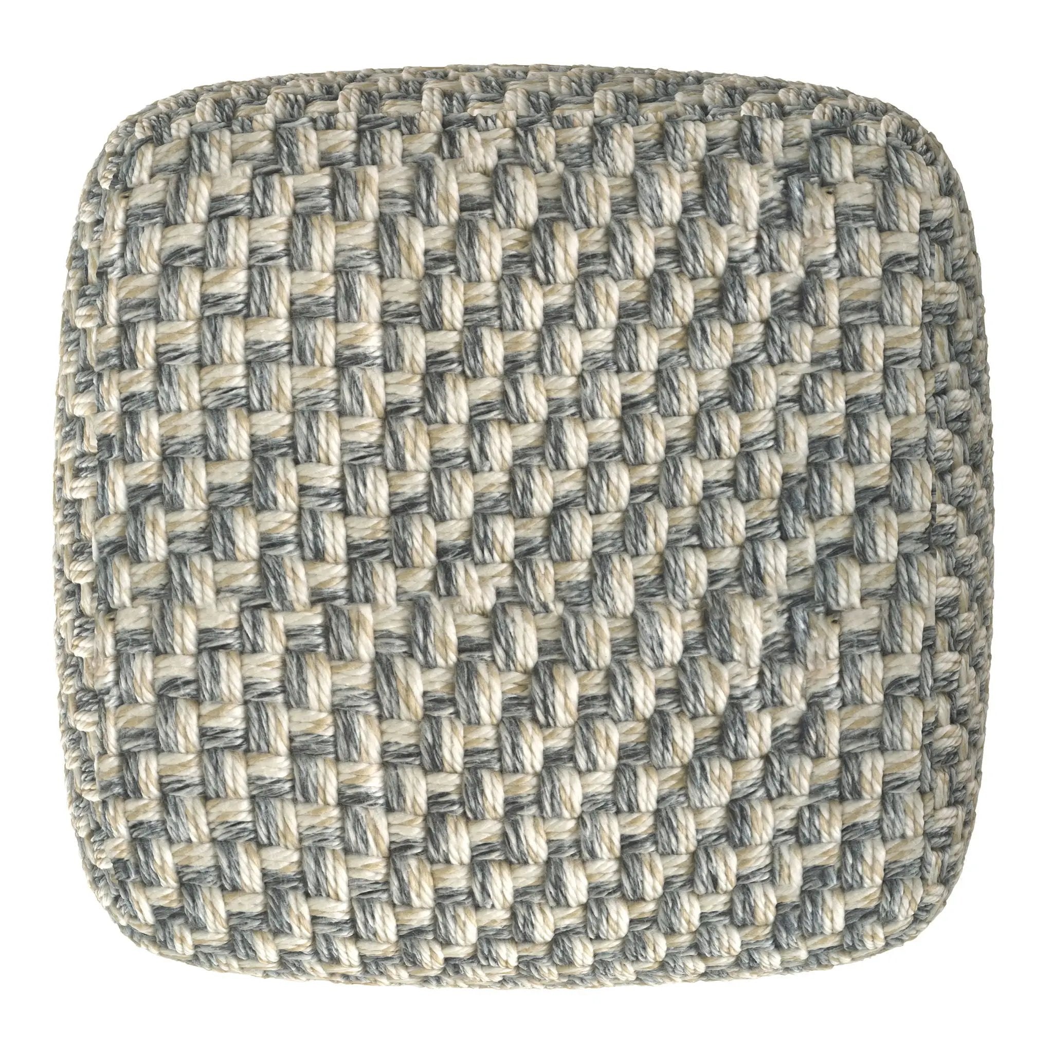 Beatrix - Square Pouf - Multicolor by HouseOfZazla