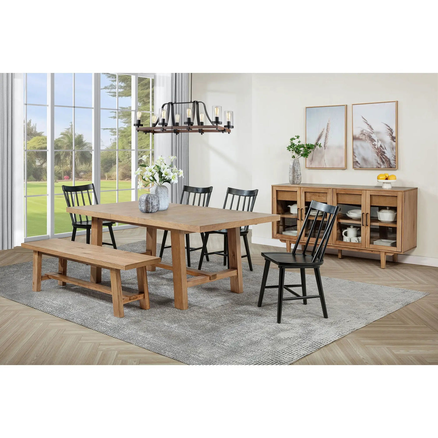 Carlos - Windsor Style Dining Side Chair (Set of 2) by HouseOfZazla