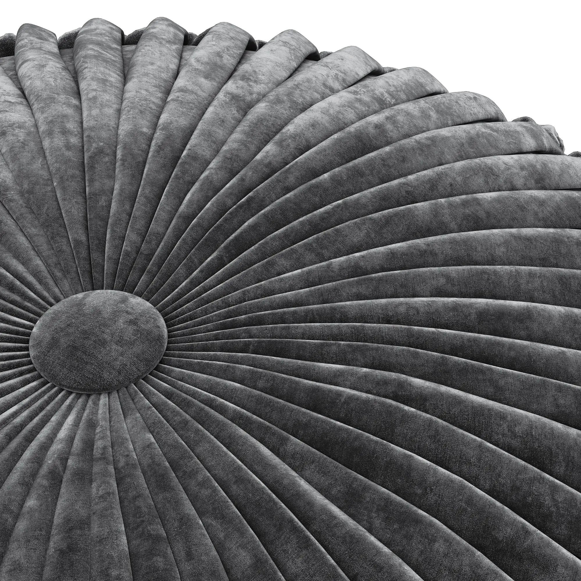 Renee - Handcrafted Round Pouf by HouseOfZazla