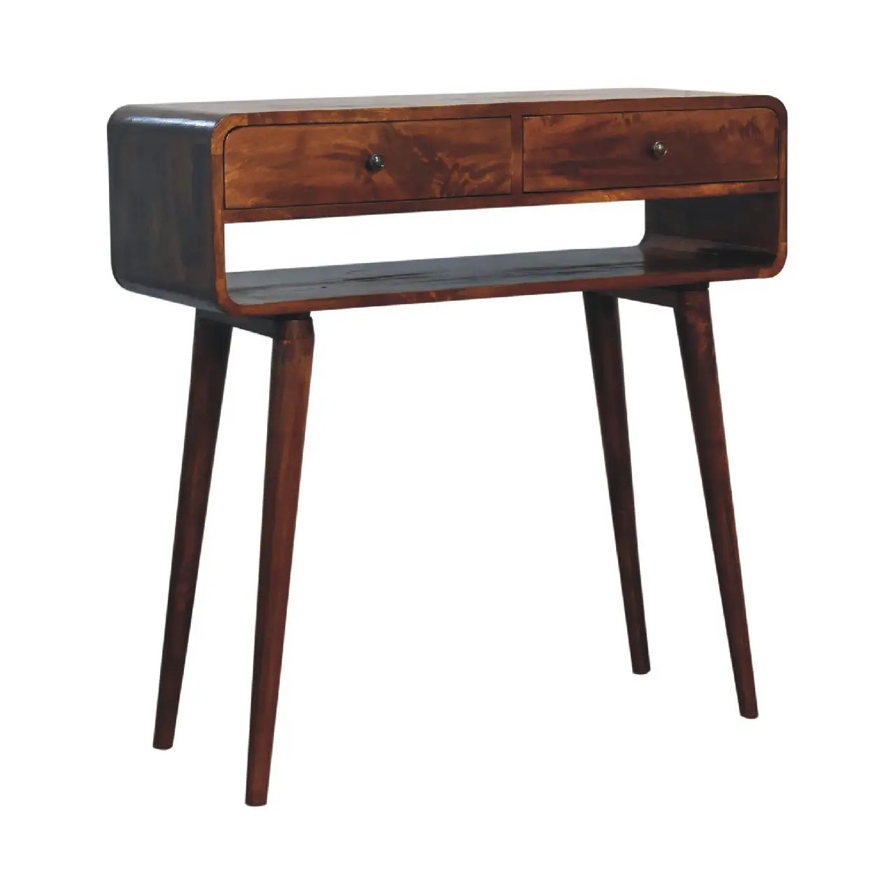 Sonata - Chestnut Console Table by HouseOfZazla