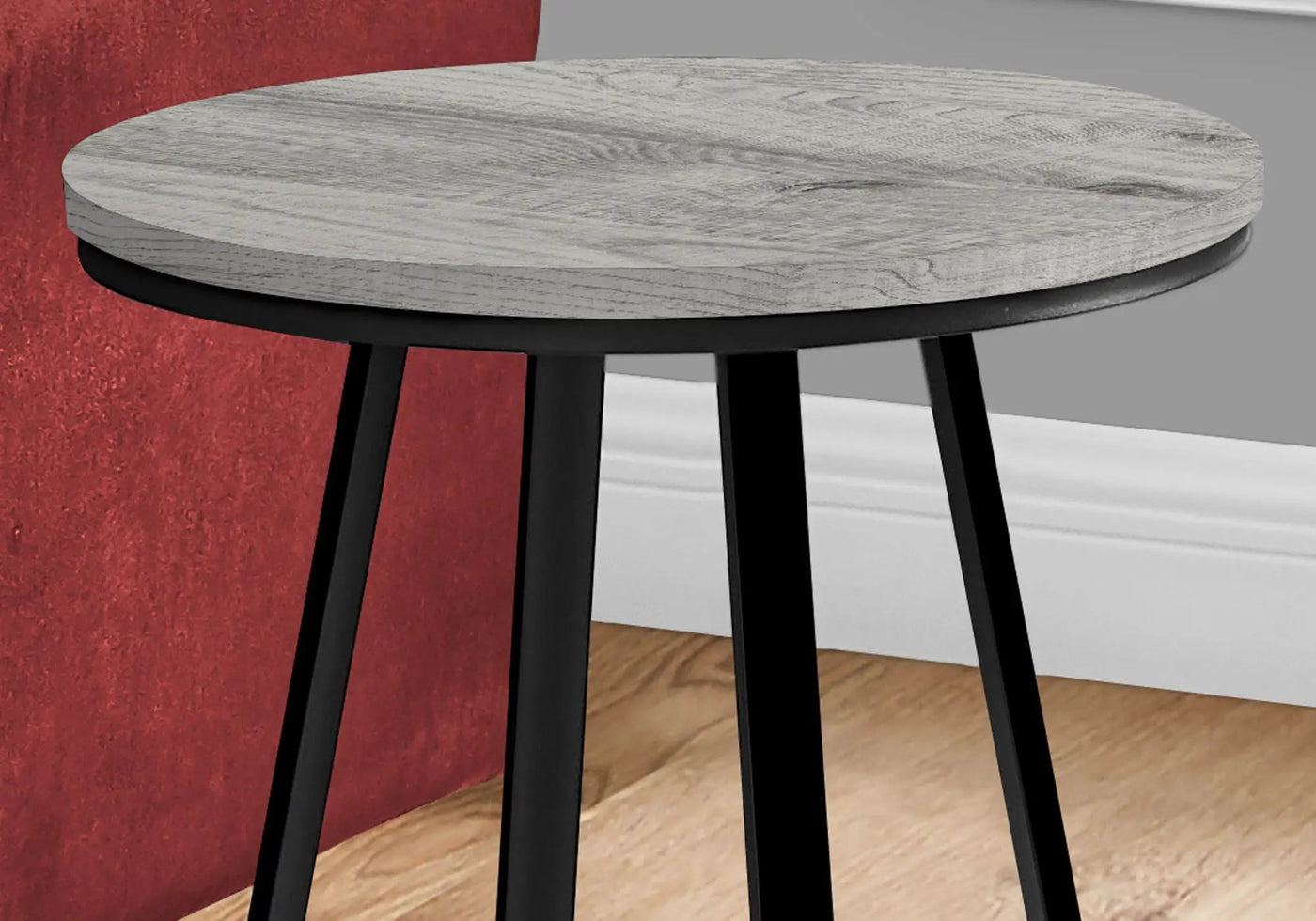 Accent Table, Side, Round Contemporary & Modern Modern Design by HouseOfZazla