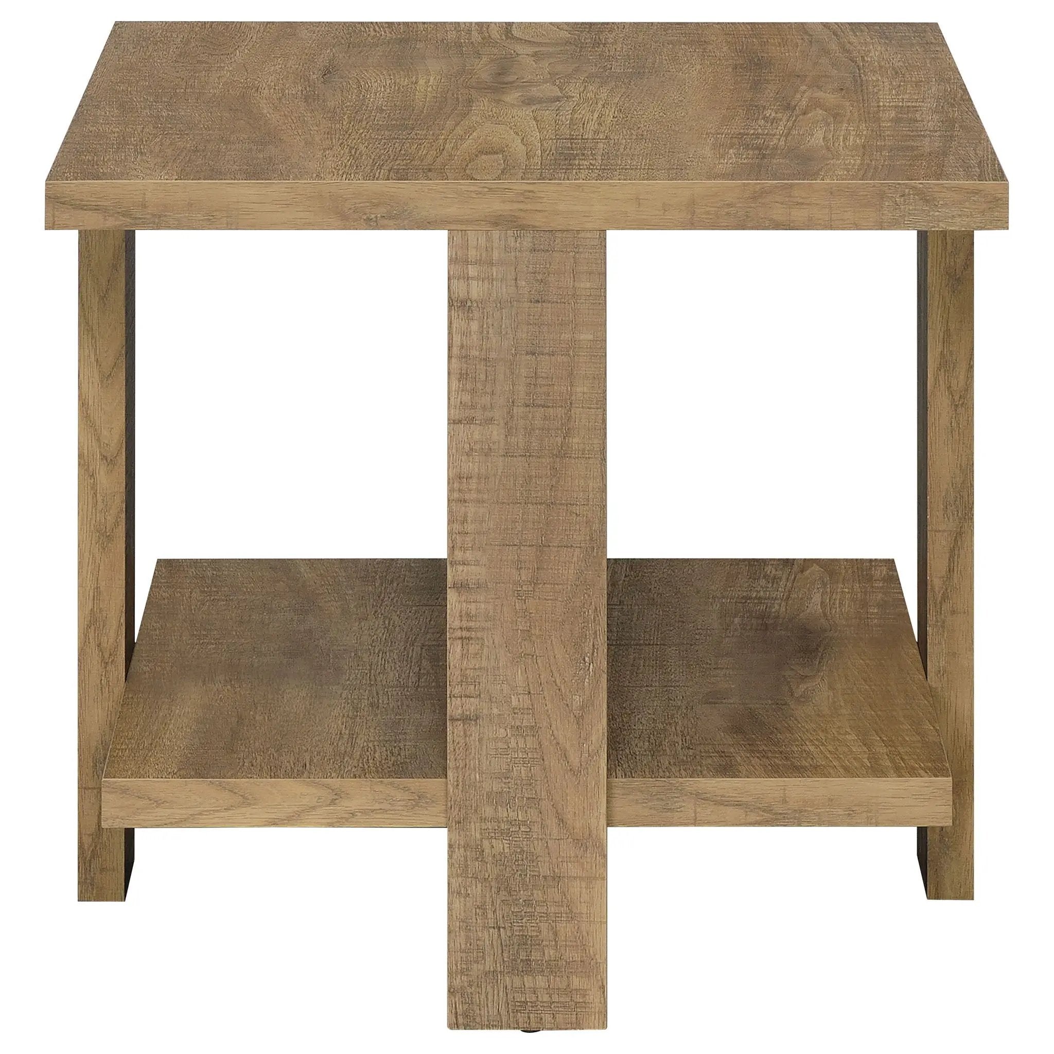 Square End Table - Mango Color