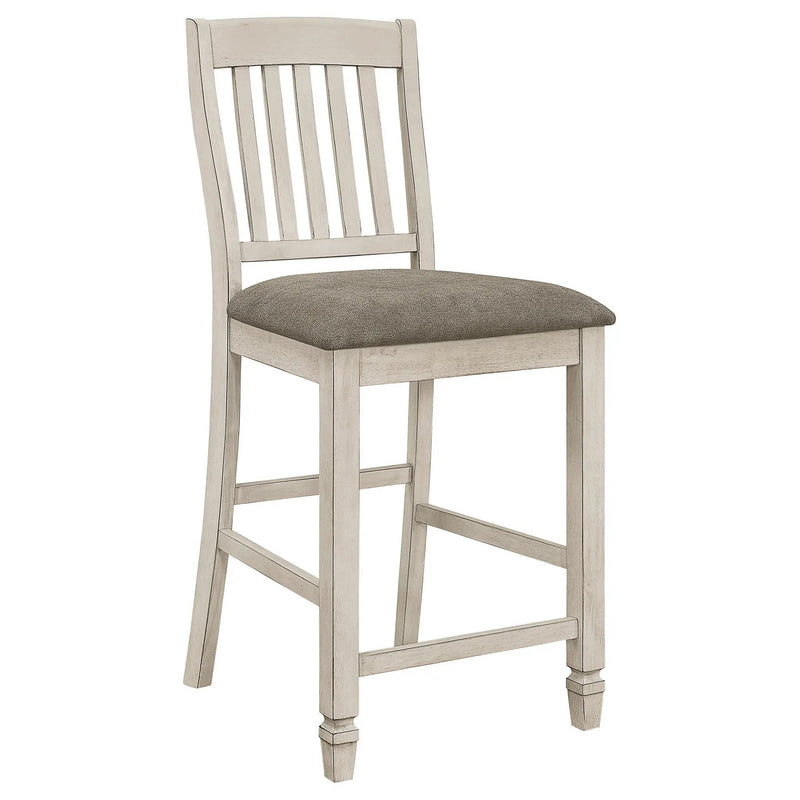 Counter Height Chair (Set of 2) - Ivory by HouseOfZazla