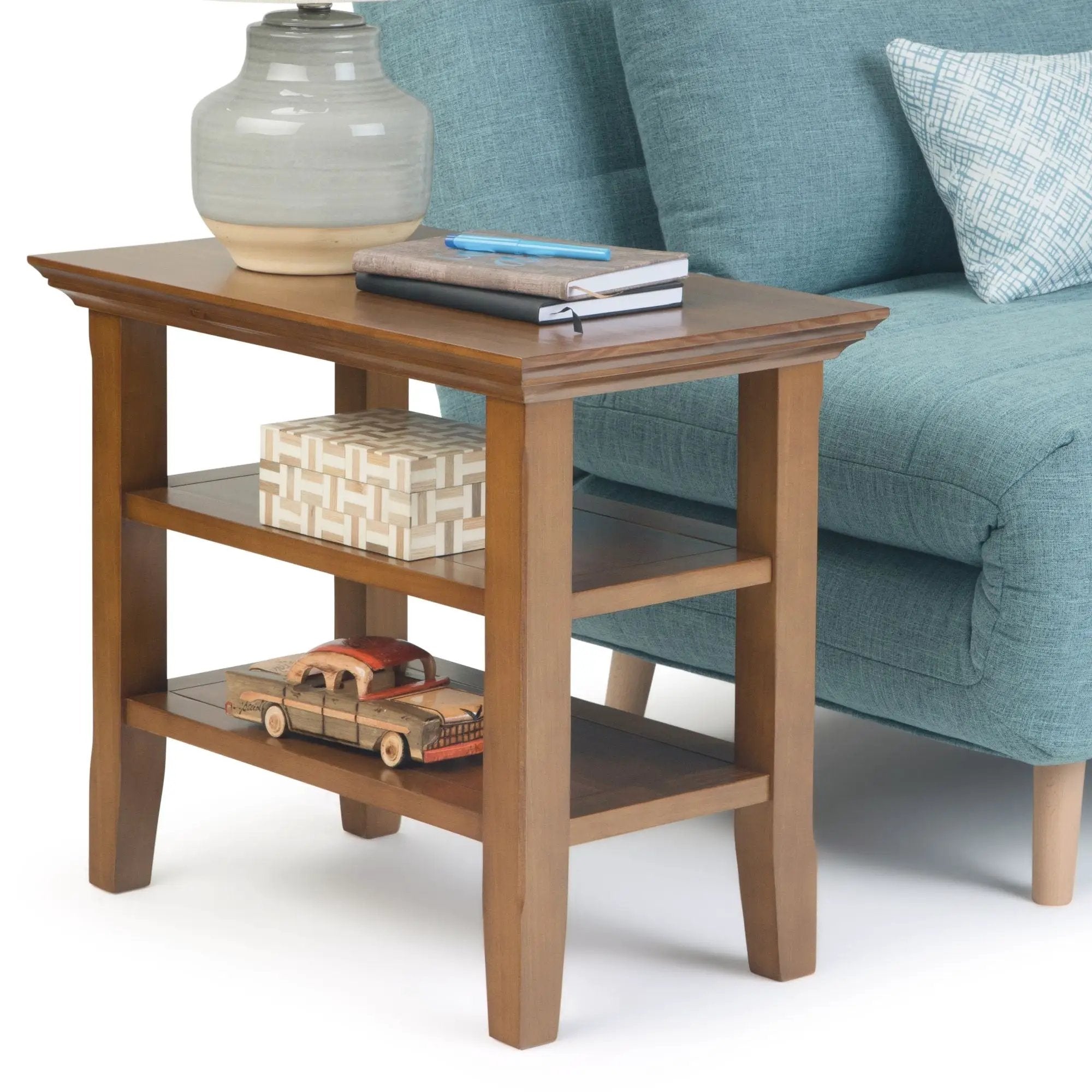 Acadian - Narrow Side Table, Handcrafted by Unique Piece Furniture