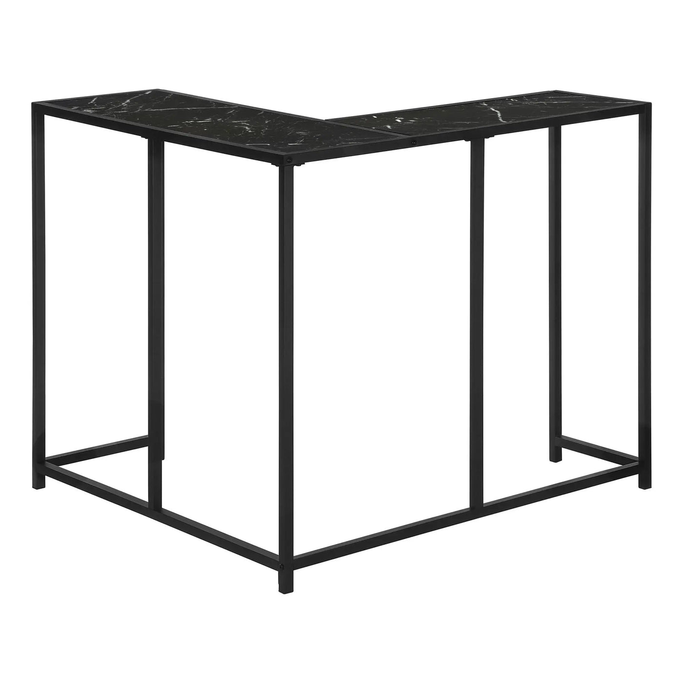 Corner Accent Console Table For Entryway, Unique L-Shaped Design by Unique Piece Furniture