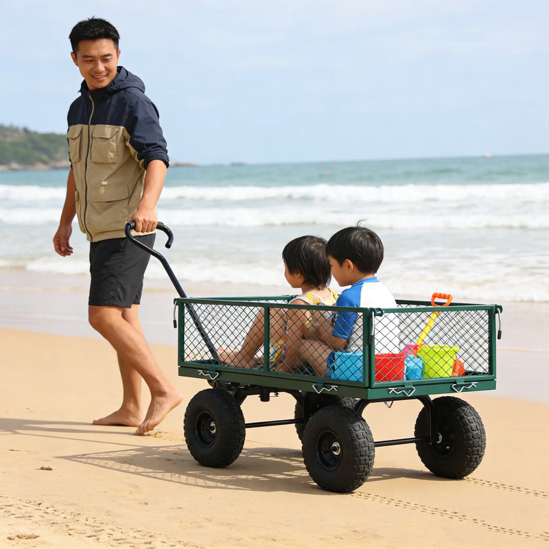 Wagon Cart Garden Cart by HouseOfZazla