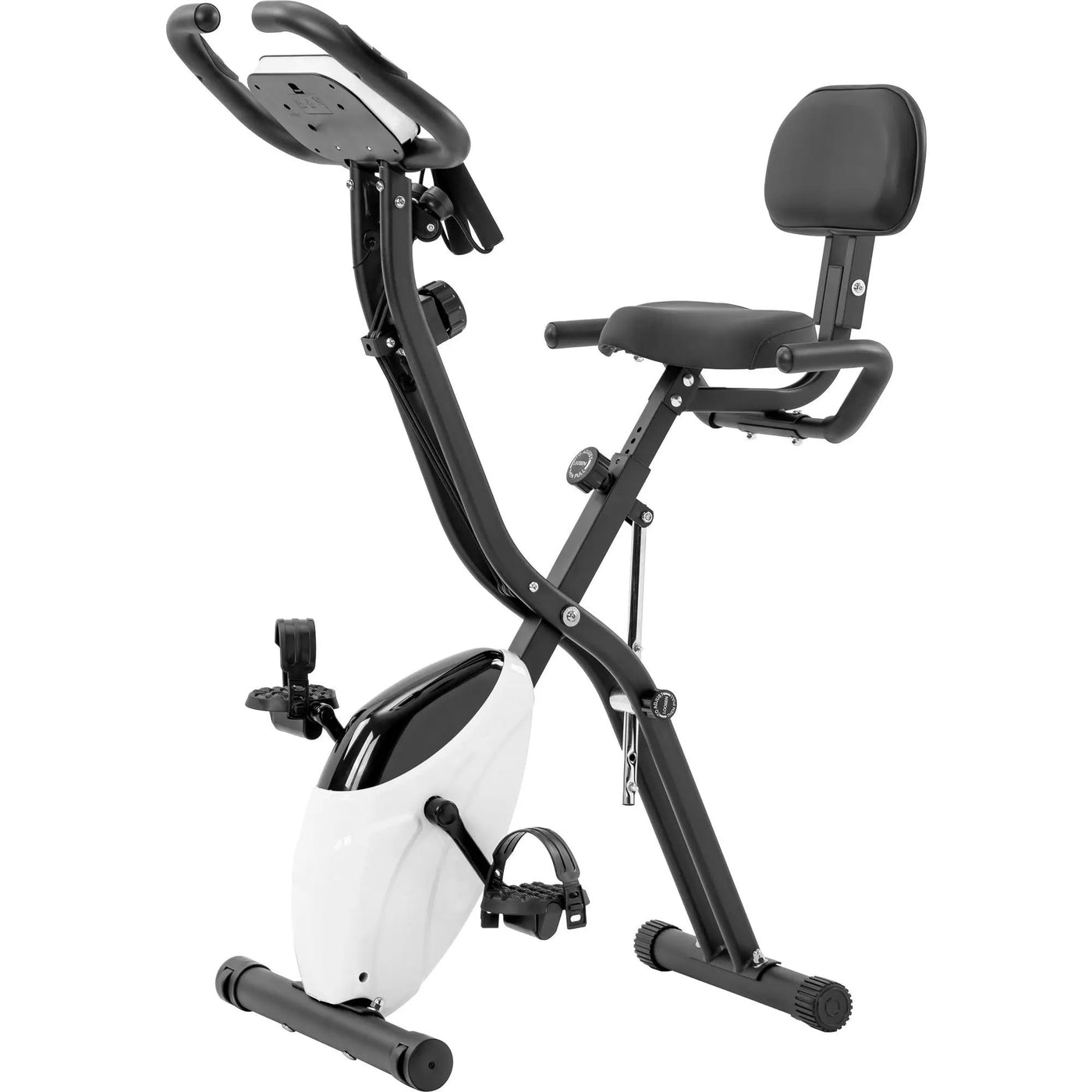 Exercise Bike Folding Stationary Bikes For Home With 16 Level Magnetic Resistance by HouseOfZazla