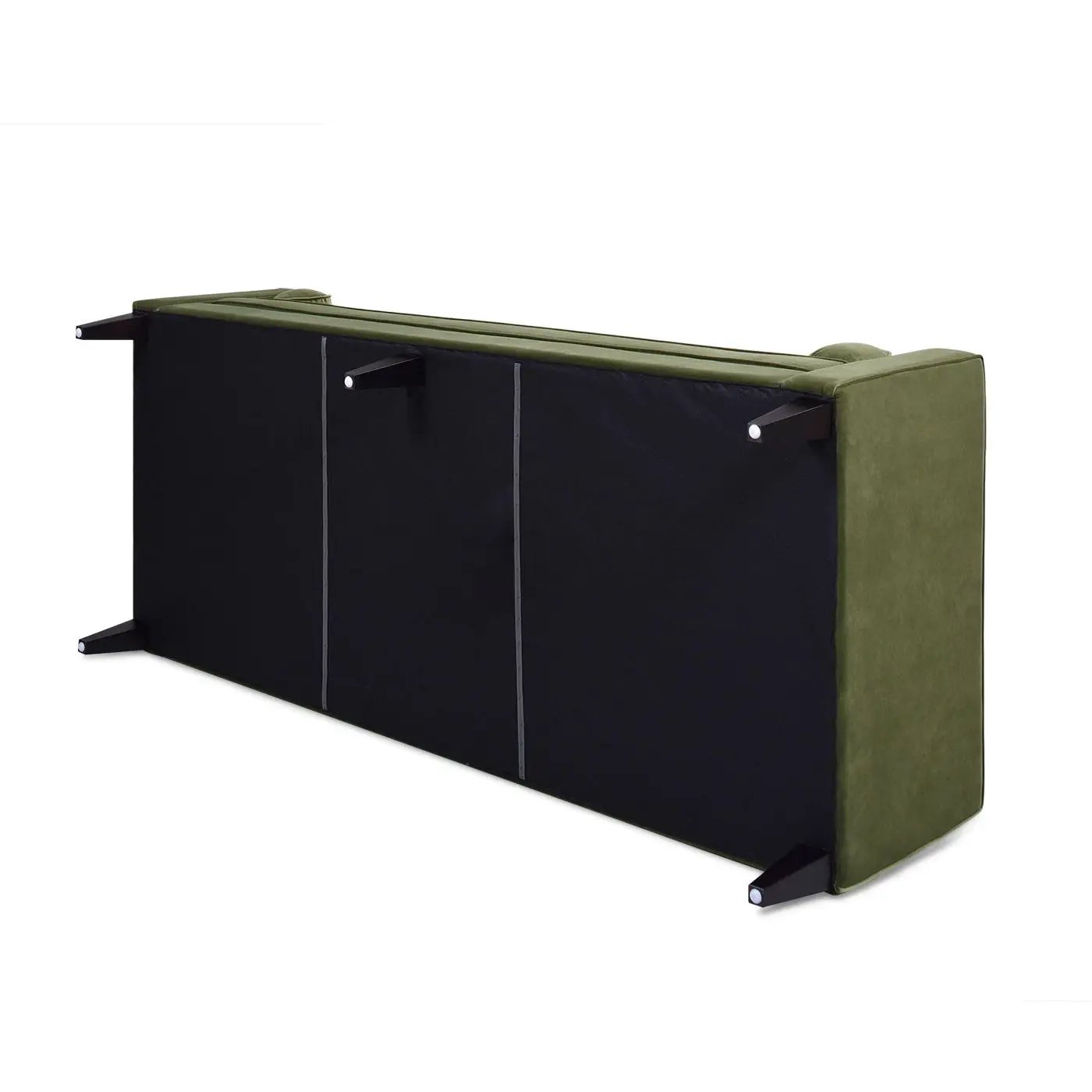 Nicholi - Mid-Century Modern Sofa - Olive Green by HouseOfZazla