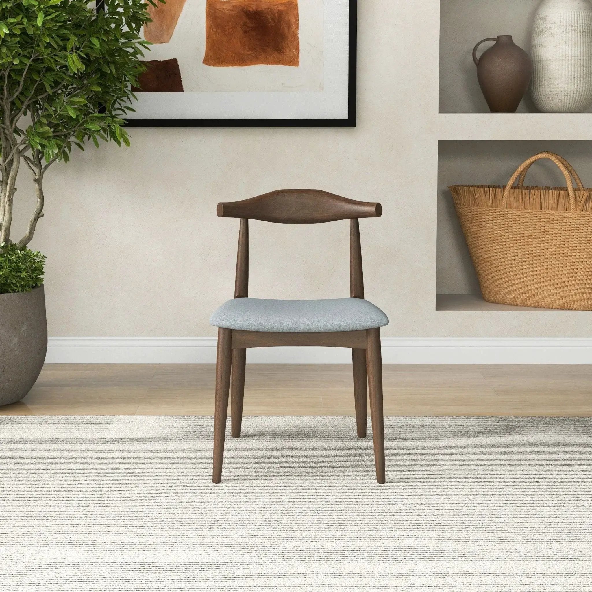 Brooklyn - Dining Chairs (Set of 2) - Gray by HouseOfZazla