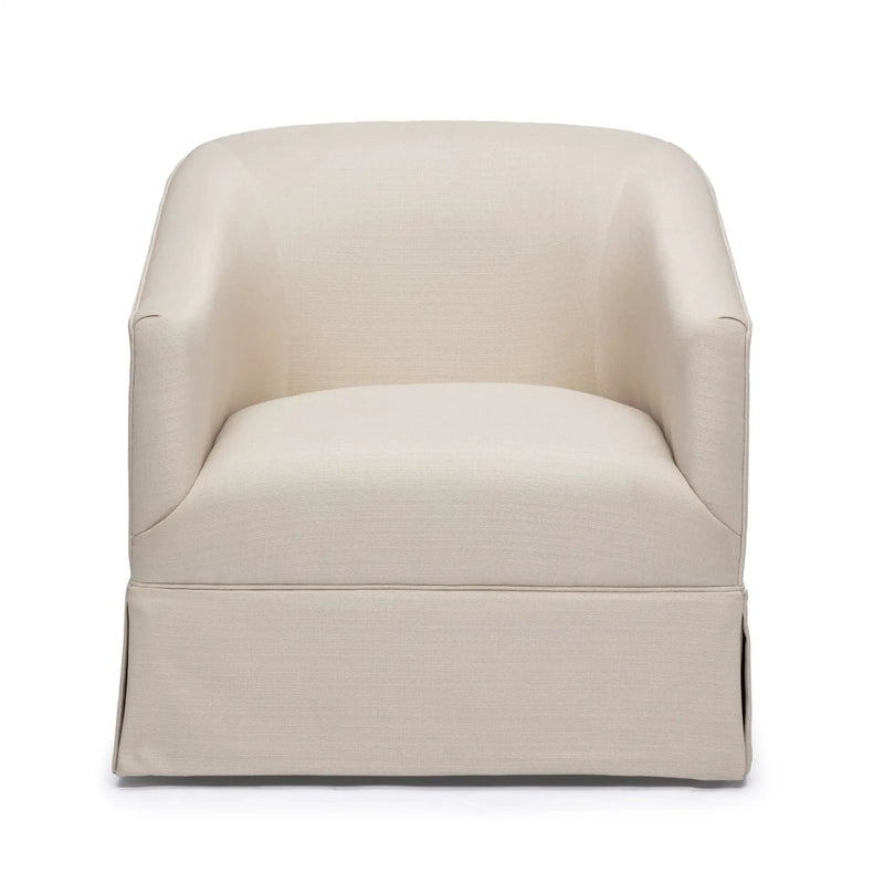 Earl - Skirted Swivel Chair by HouseOfZazla