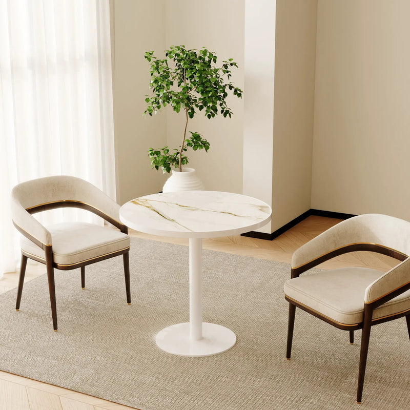31.5" Round Modern Tulip Dining Table by HouseOfZazla