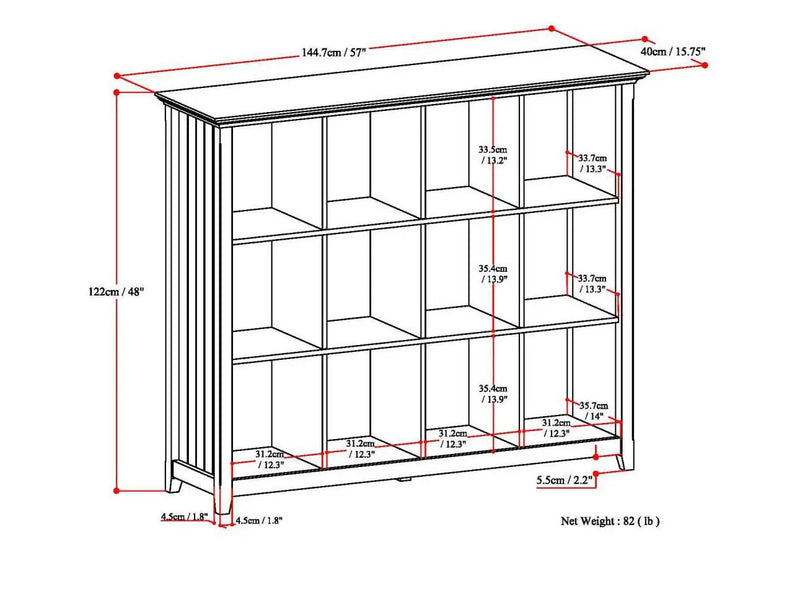 Acadian - Handcrafted Cube Storage by Unique Piece Furniture