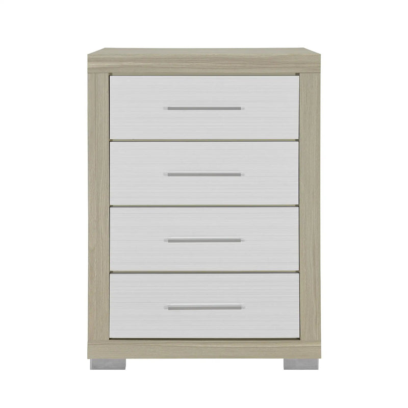 Elsa - 2 Toned And Chest With Bar Handle by Unique Piece Furniture