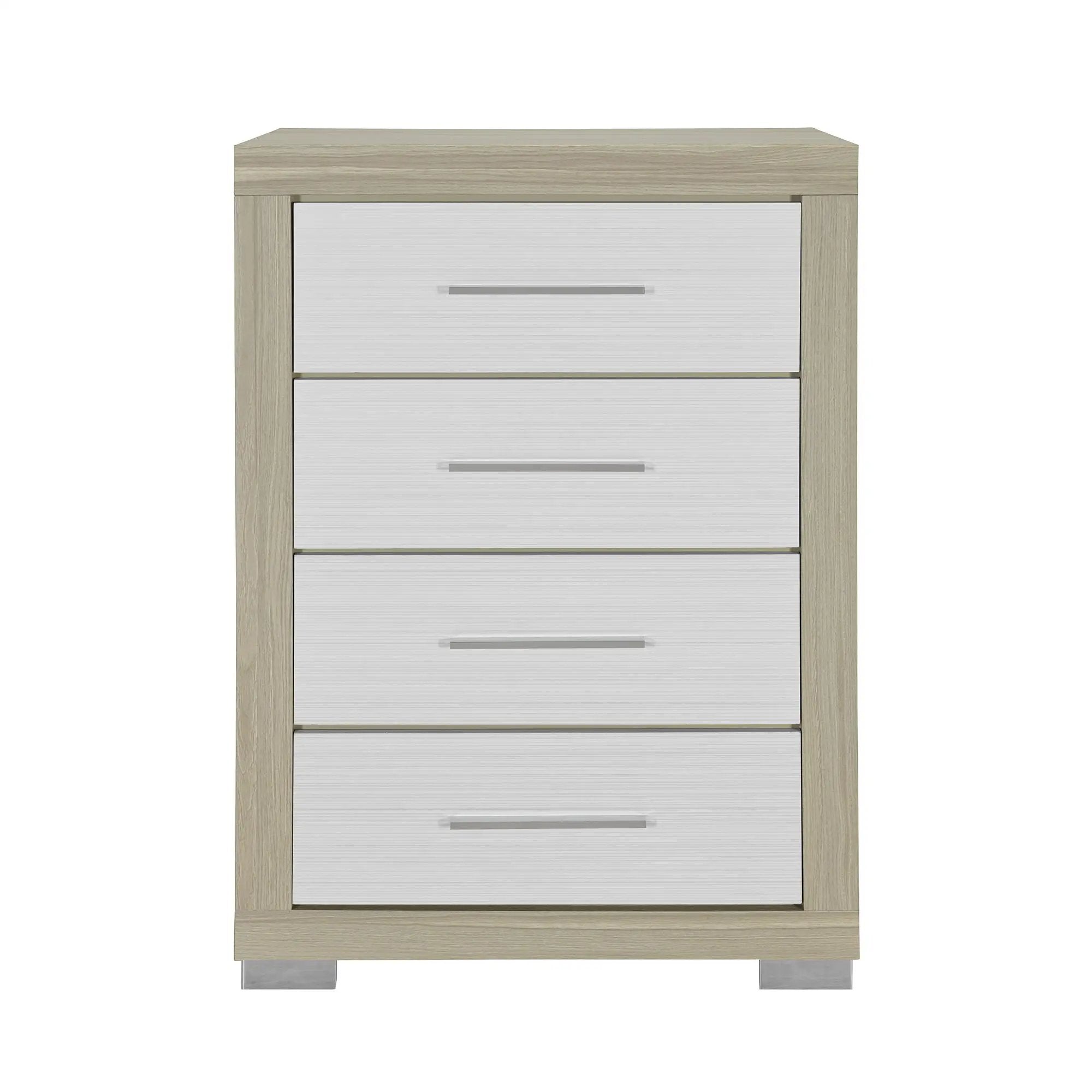 Elsa - 2 Toned And Chest With Bar Handle by Unique Piece Furniture