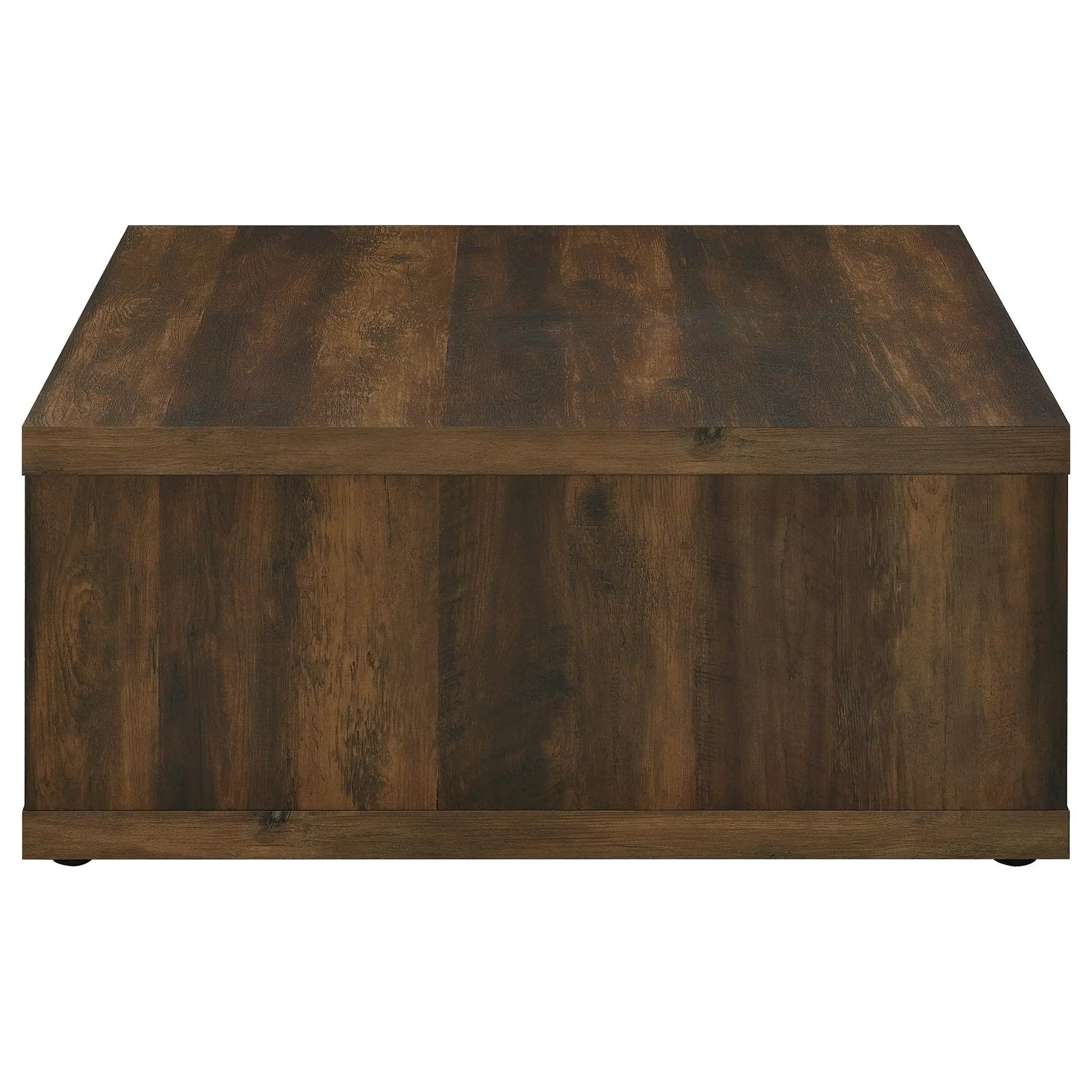 Frisco Square Engineered Wood Coffee Table Dark Pine by Unique Piece Furniture