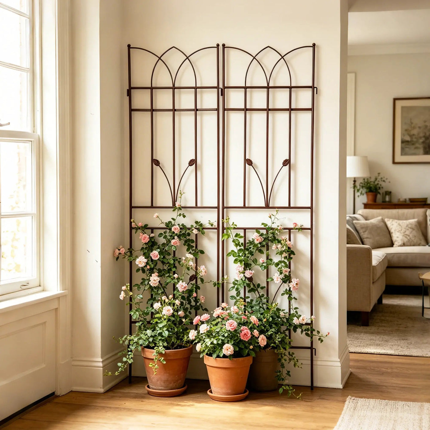 2 Pack Metal Garden Trellis by HouseOfZazla