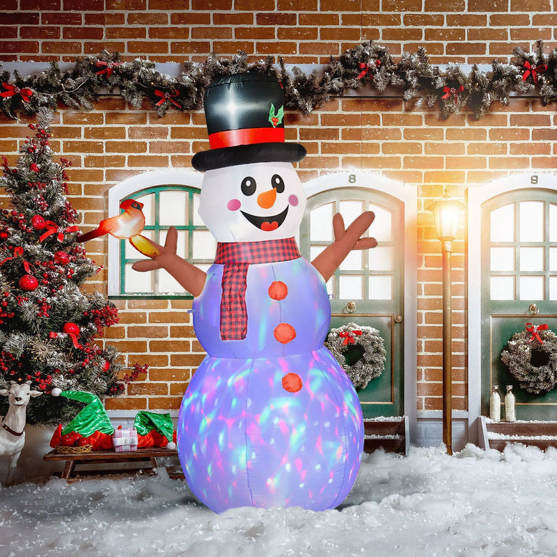 Outsunny 7.9' Christmas Inflatables Snowman by HouseOfZazla