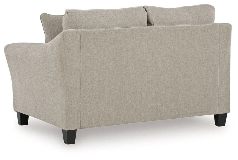 Willarae - 2 Pc. - Sofa, Loveseat - Taupe by Unique Piece Furniture