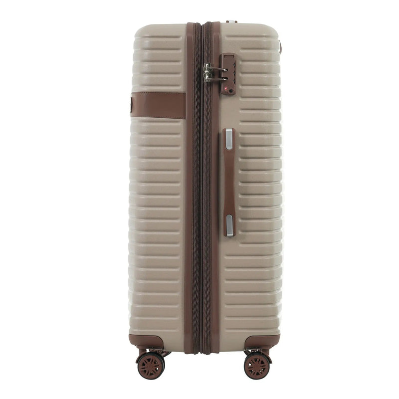 4 Piece Luggage Suitcase Set, Hard Shell Lightweight Expandable Travel Luggage With 4 Packing Cubes by HouseOfZazla