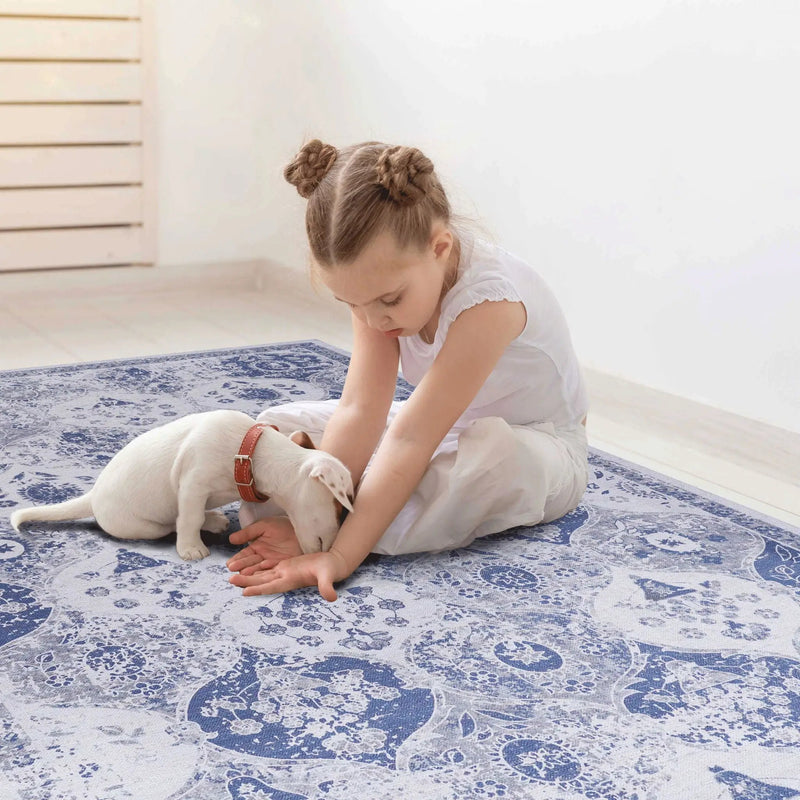 Maval - Stunning Washable Area Rug by HouseOfZazla
