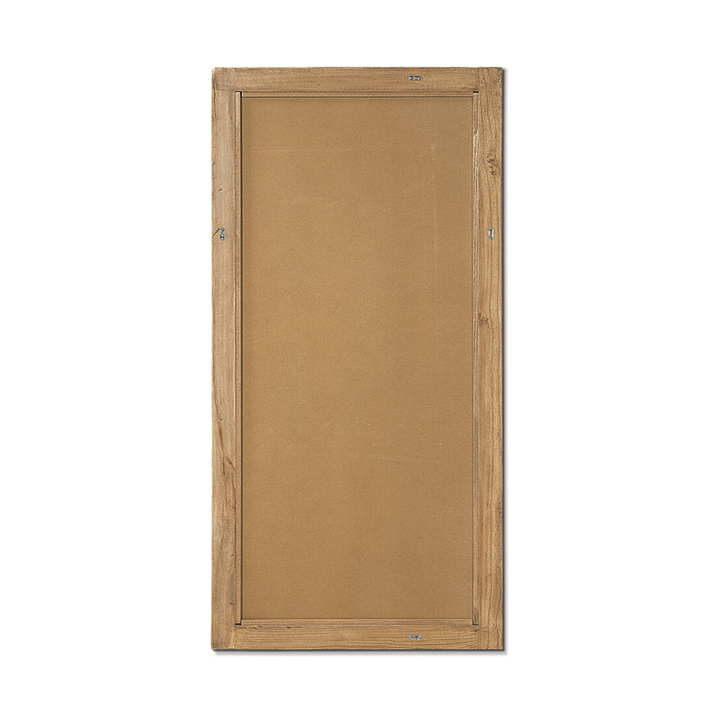 Solid Reclaimed Elm Full-Length Wall Mirror with Heritage Light Finish - 78.5", photo 8 of 10