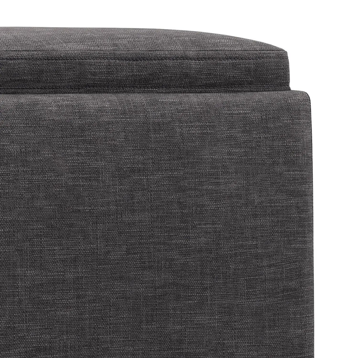 Natasha - Multifunctional Storage Ottoman With Tray by HouseOfZazla