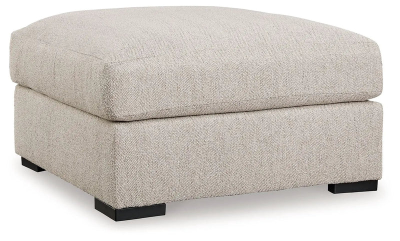 Ballyton - Oversized Accent Ottoman - Sand by Unique Piece Furniture