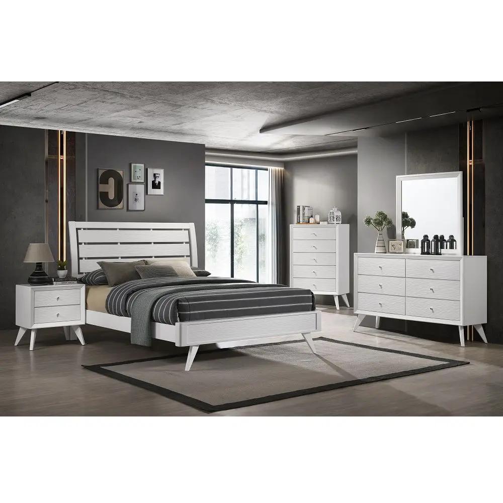 Cerys - Mirror - White by Unique Piece Furniture
