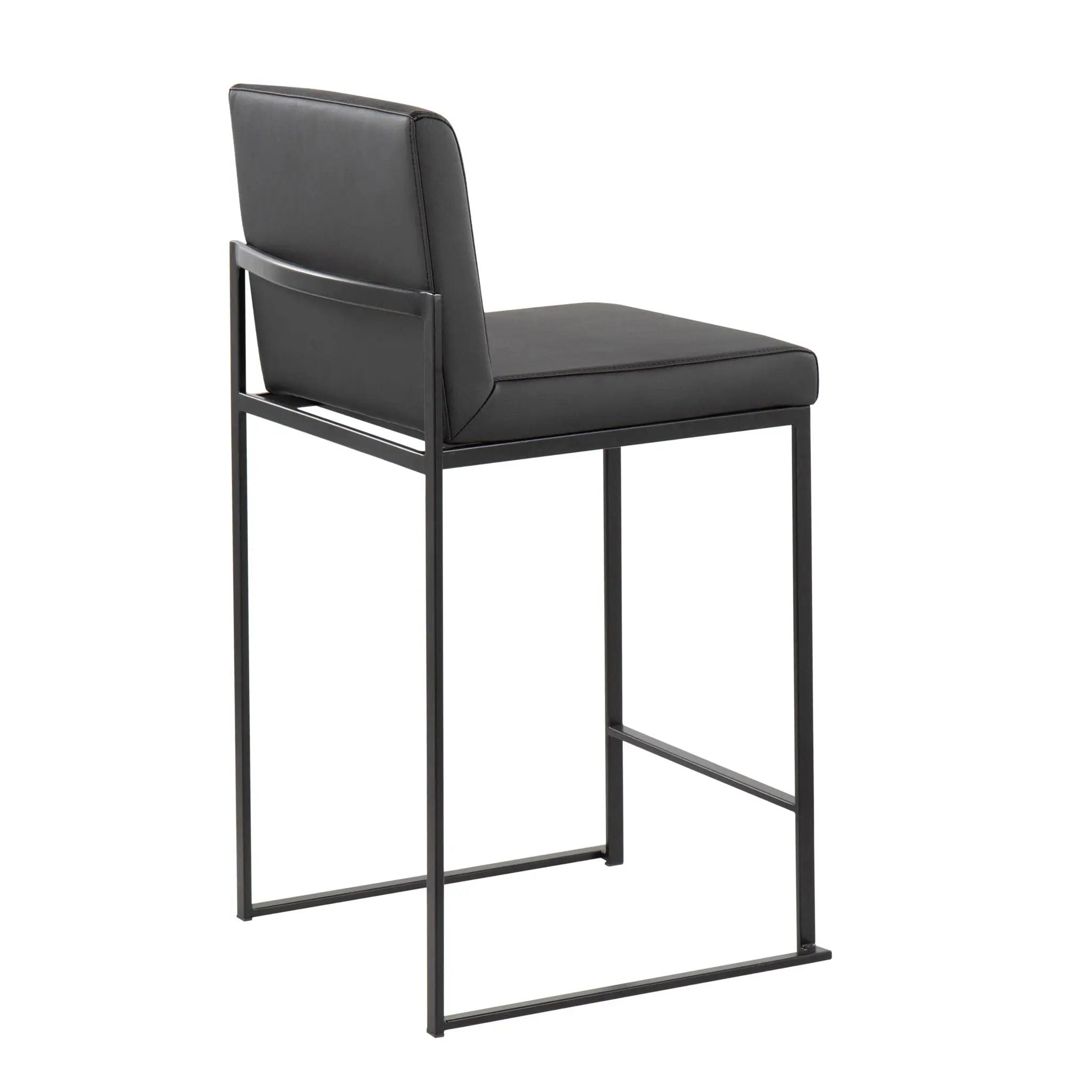 Fuji - Contemporary Modern Elegance, High Back Counter Stool by HouseOfZazla