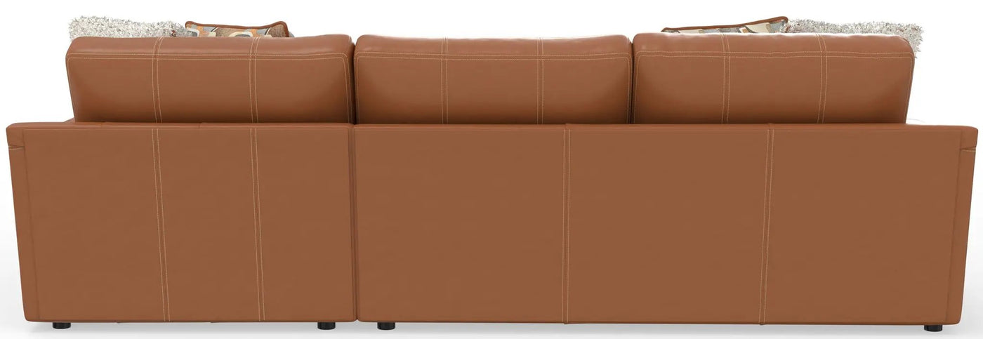 Minori - Italian Leather Sofa / Chaise And Cocktail Ottoman by Unique Piece Furniture