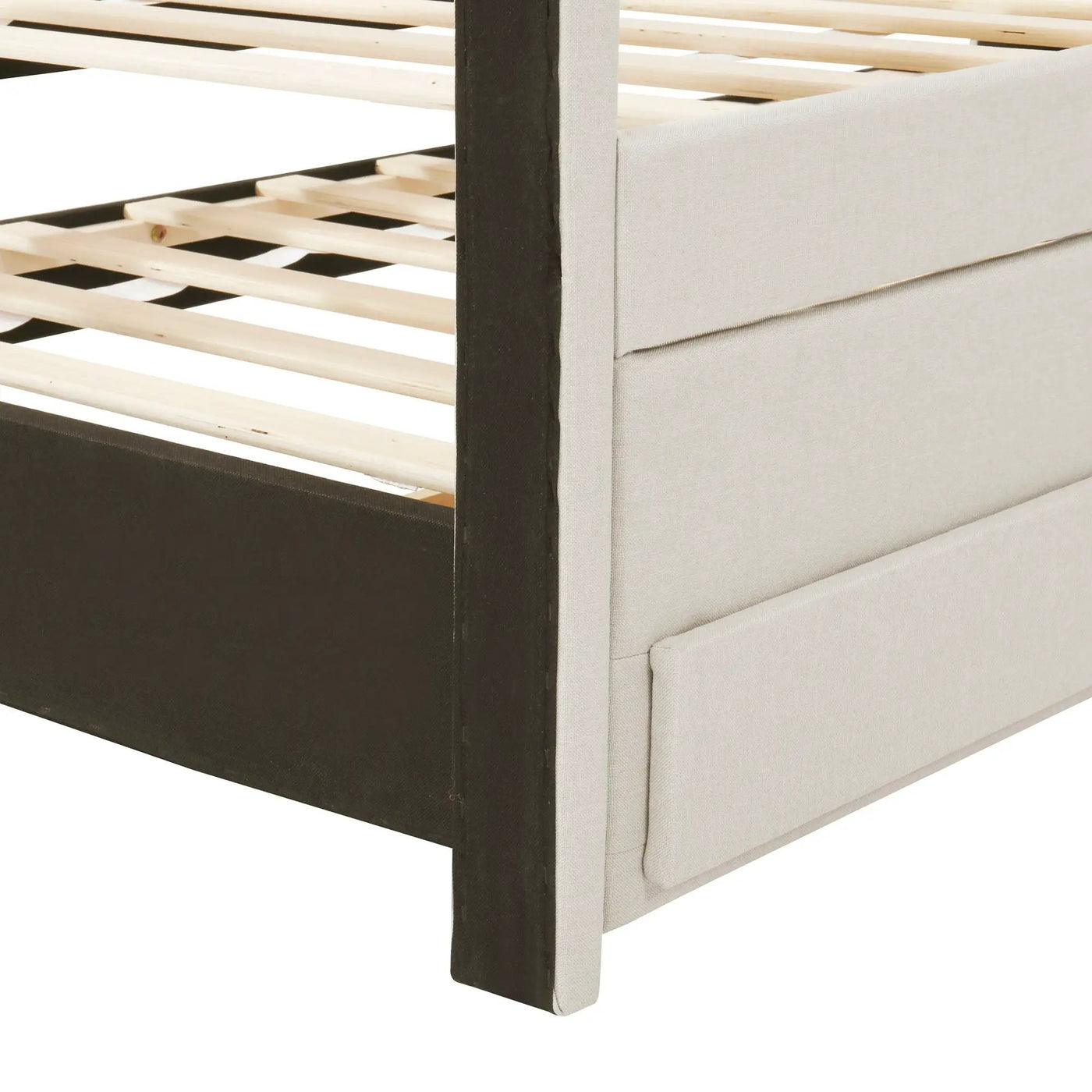 Upholstered Design Platform Bed With Trundle by HouseOfZazla