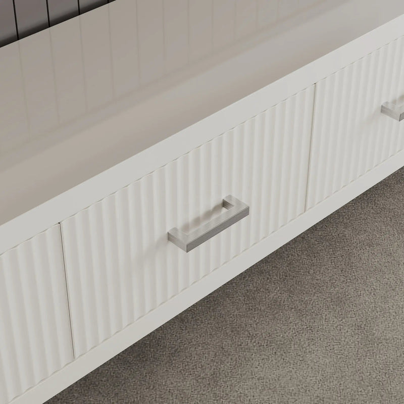 TV Stand With Slatted Drawers by HouseOfZazla