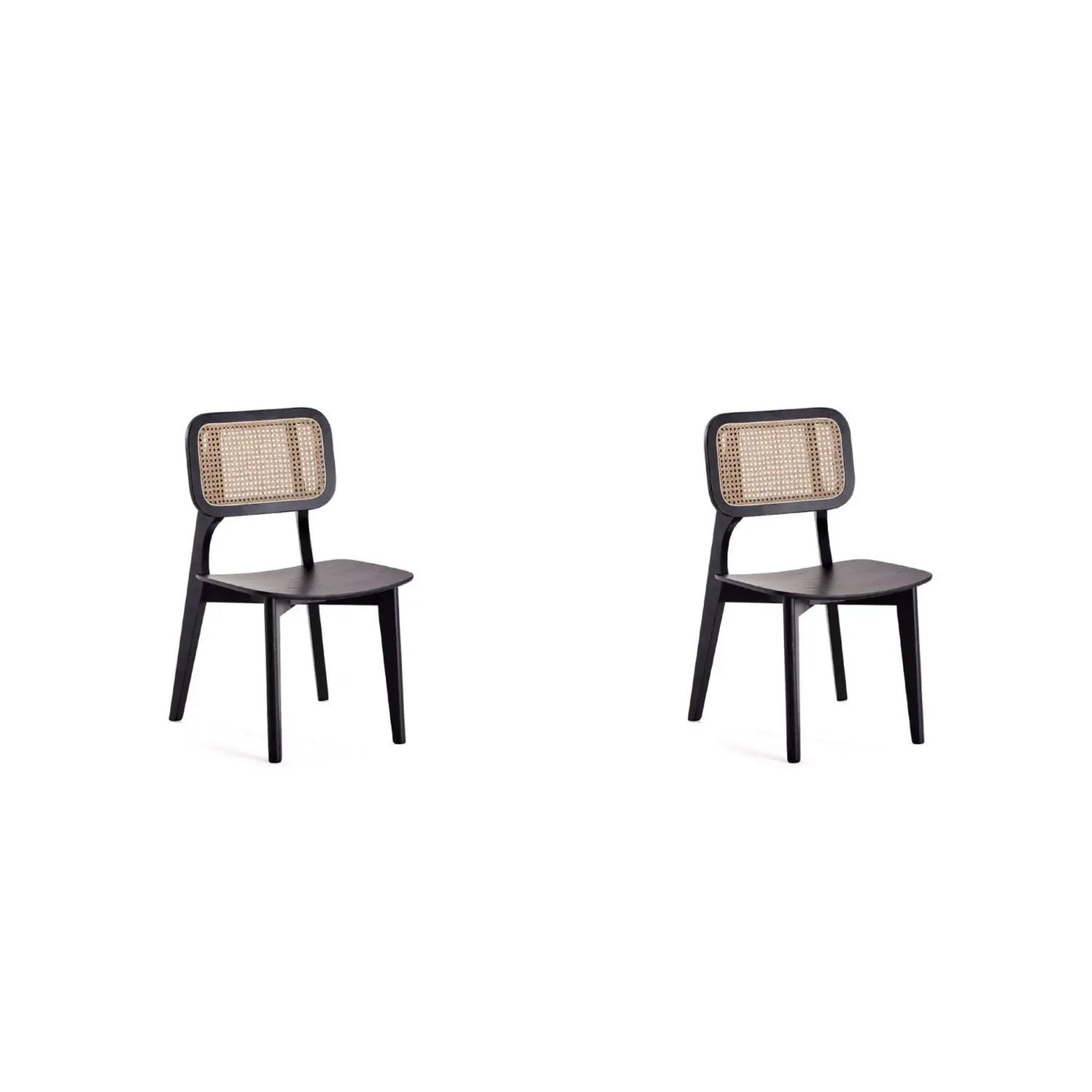 Versailles - Dining Chair With Cane Backrest (Set of 2) by HouseOfZazla