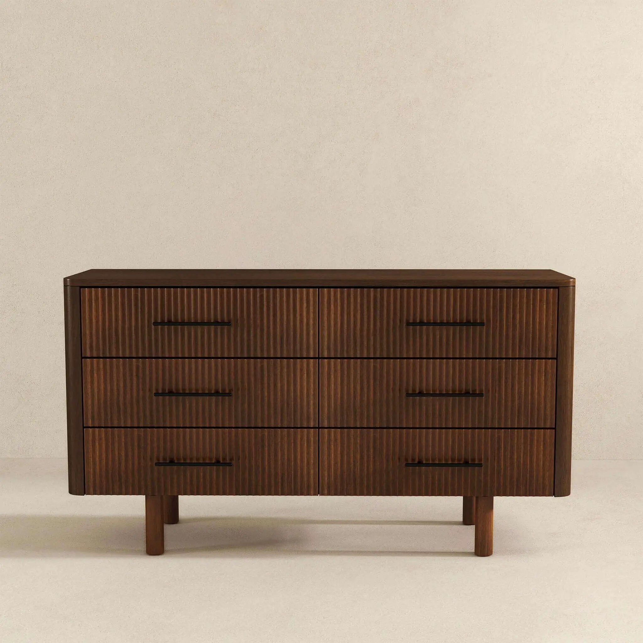Logan - Dresser With 6 Drawers - Brown by HouseOfZazla