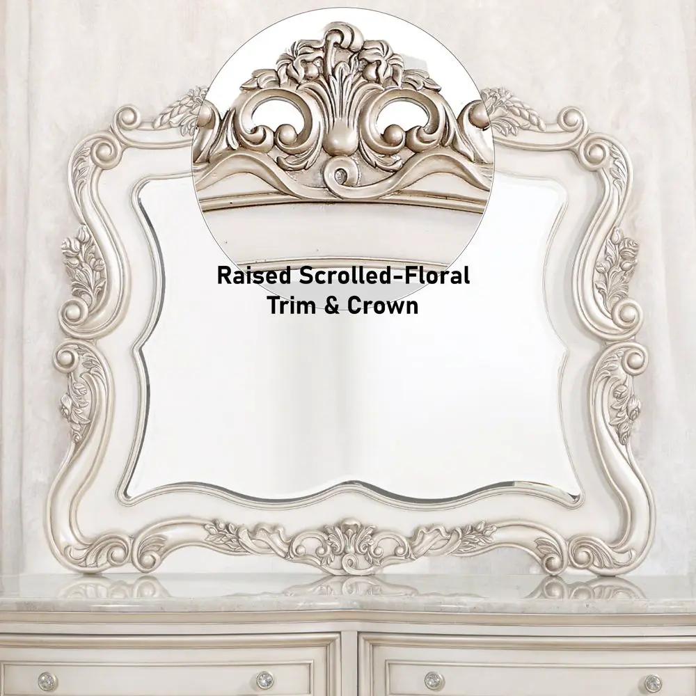 Gorsedd - Mirror - Golden Ivory by Unique Piece Furniture