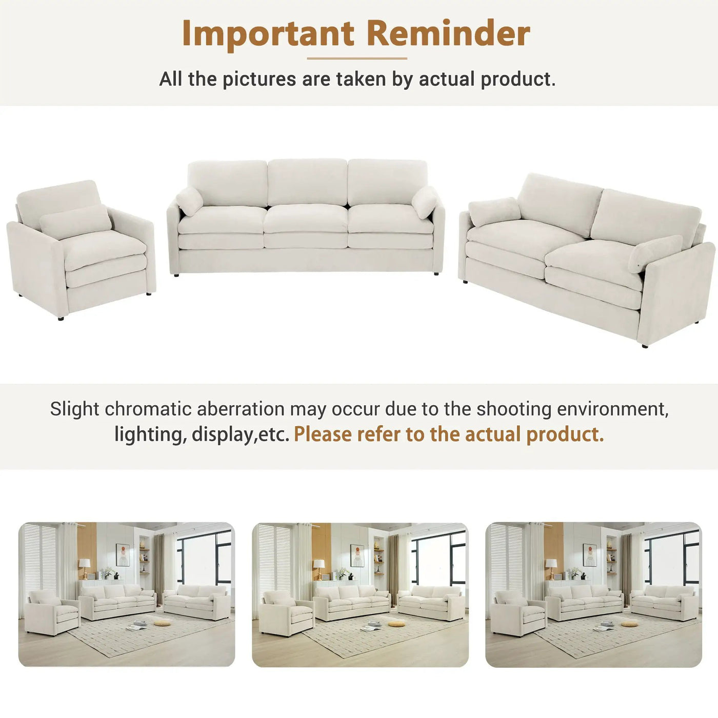 Cloud Sofa Set Couch For Living Room by Unique Piece Furniture