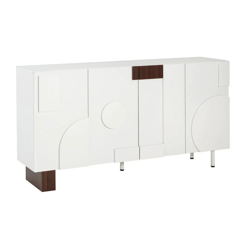Modern White Sideboard by HouseOfZazla