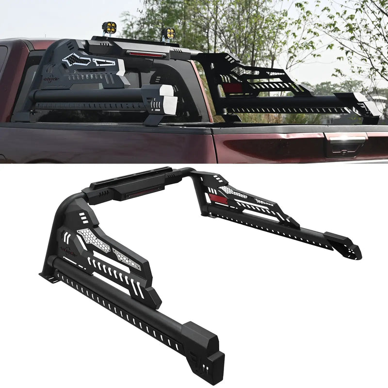 Universal Truck Bed Roll Bar, Steel Chase Rack Sport Bar by HouseOfZazla