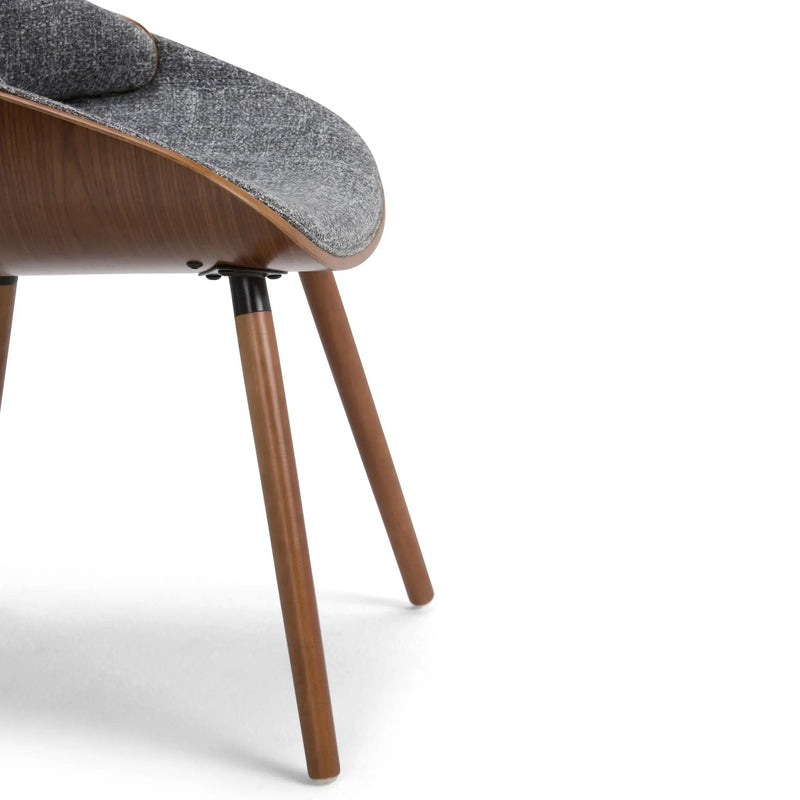 Malden - Bentwood Upholstered Dining Chair With Wood Back by Unique Piece Furniture