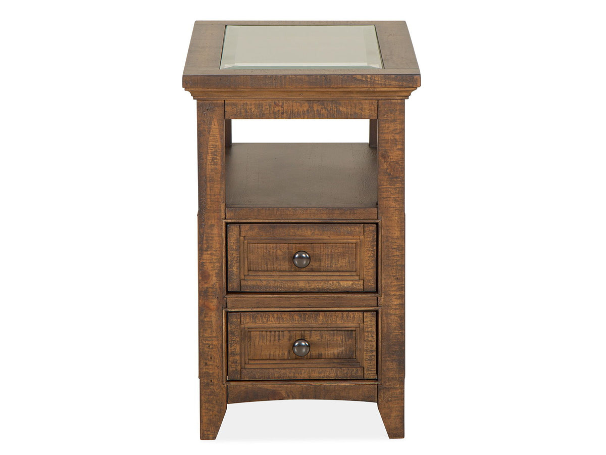 Bay Creek - Chairside End Table - Toasted Nutmeg, photo 7 of 7